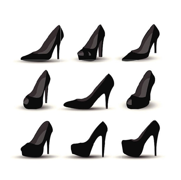 New Divided Platform Suede High Heels - Picture 8 of 8